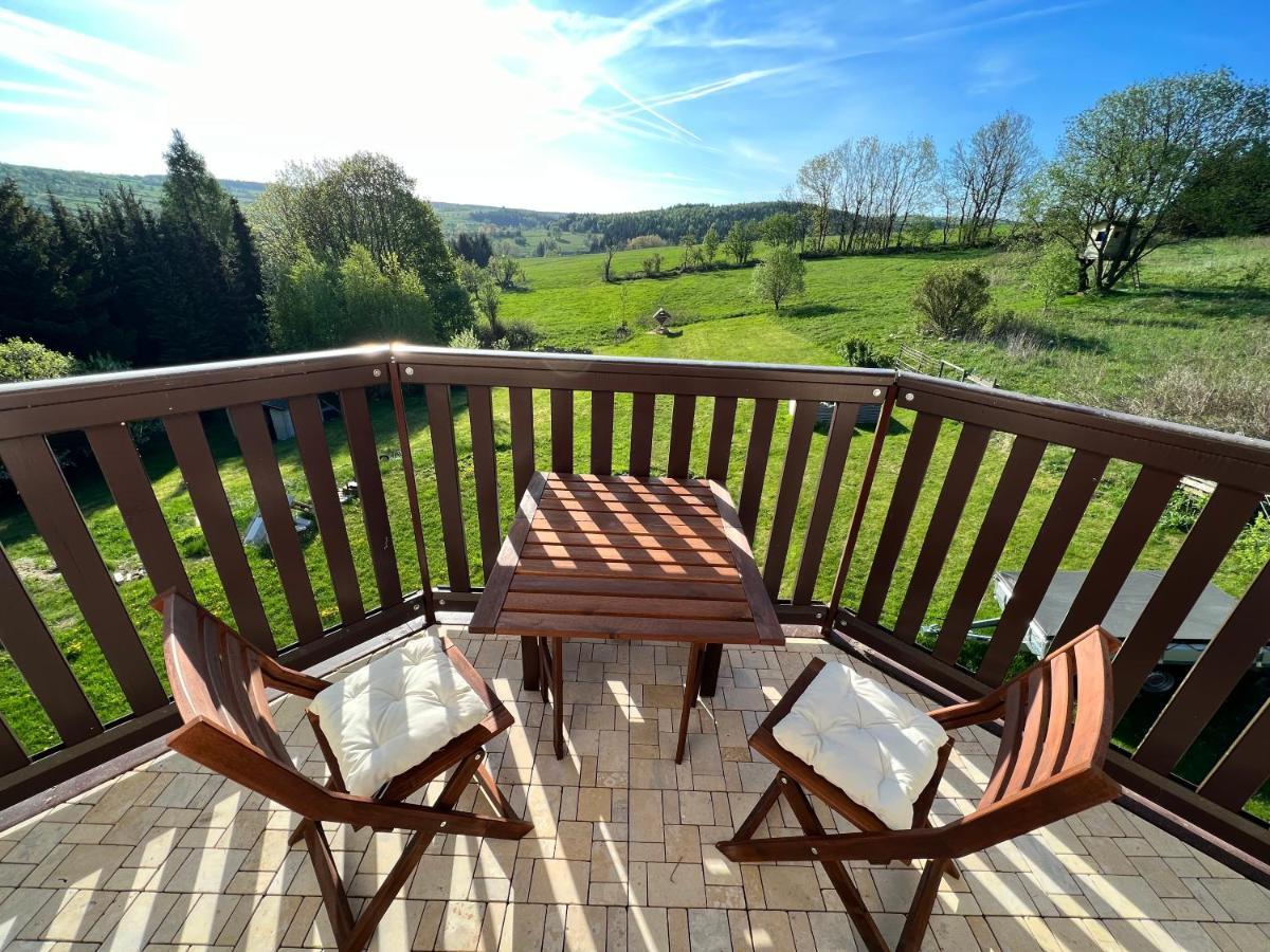 Luxus Ferienhaus Erzgebirge In Alleinlage Altenberg  Zewnętrze zdjęcie
